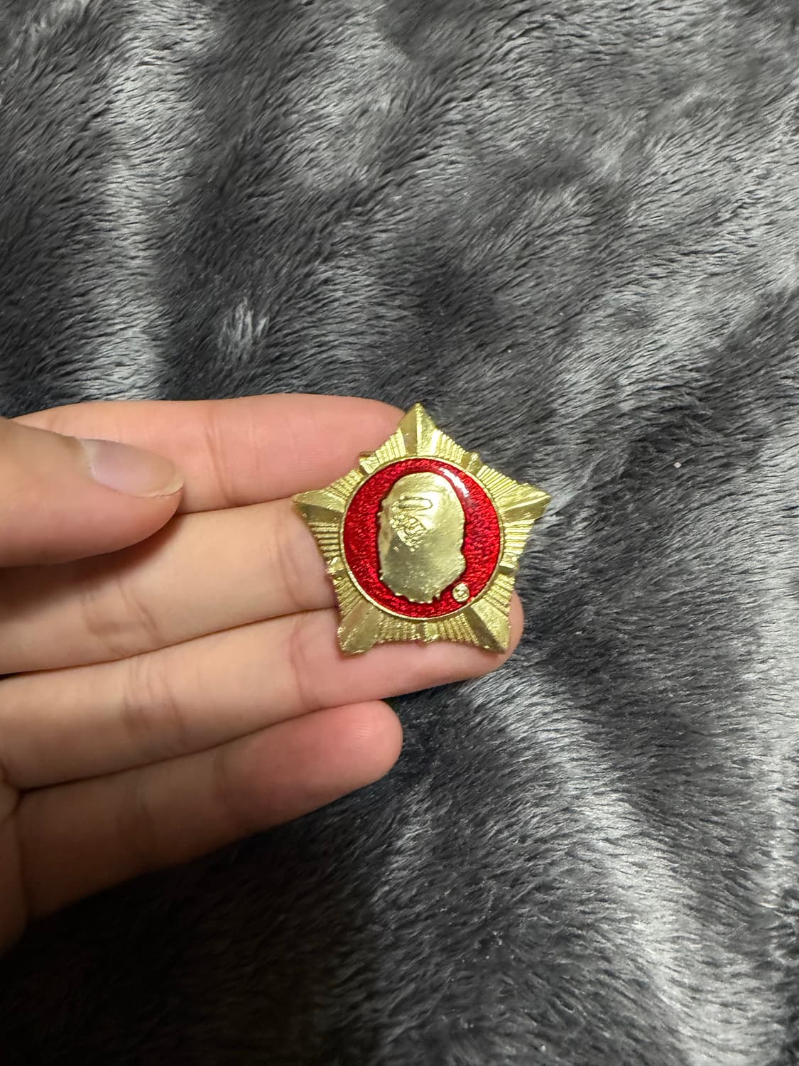 Old bape 뱃지 상품이미지1