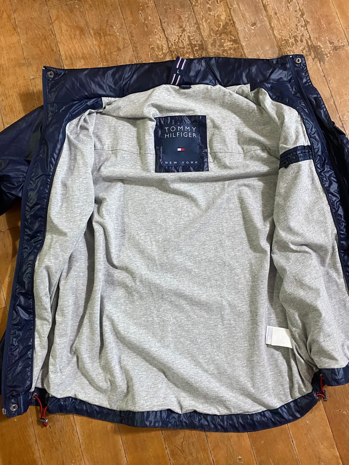 타미힐피거 남성 네이비 바람막이 L (105) 상품이미지6