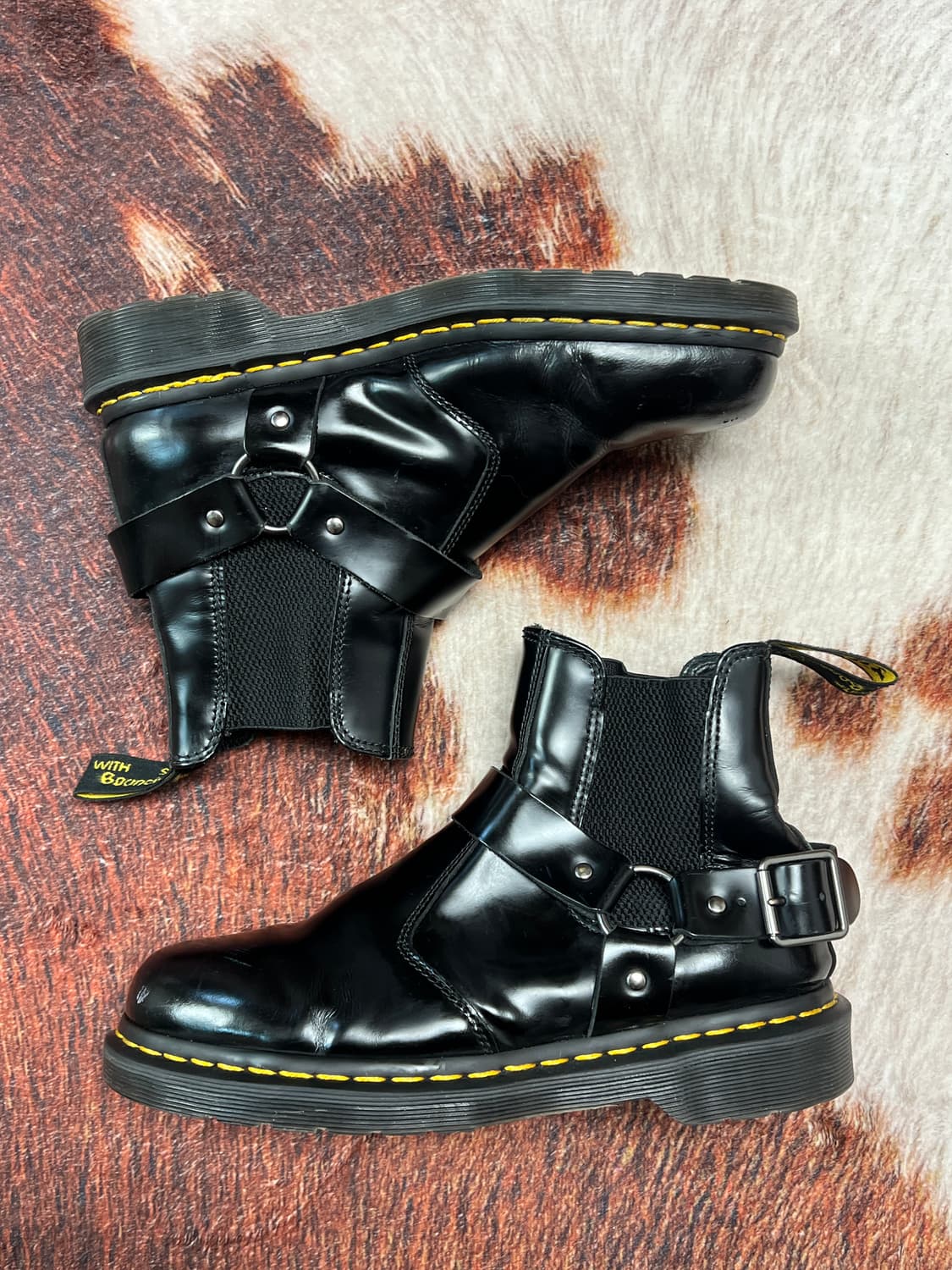 [260] 닥터마틴 wincox 윈콕 하네스 모터사이클 첼시부츠 블랙  상품이미지1