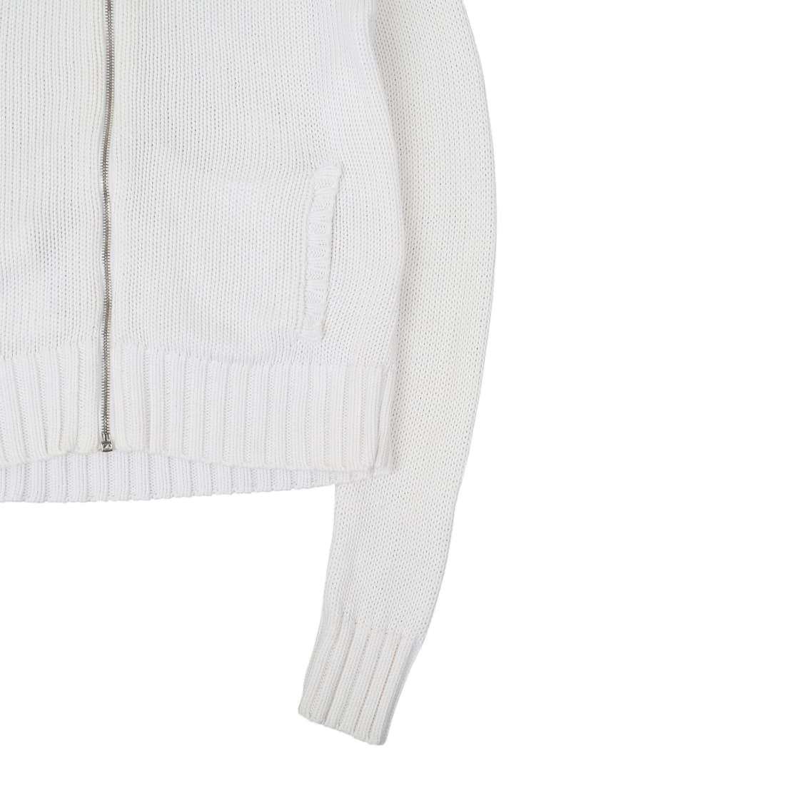 폴로 랄프로렌 화이트 니트 후드집업 상품이미지4