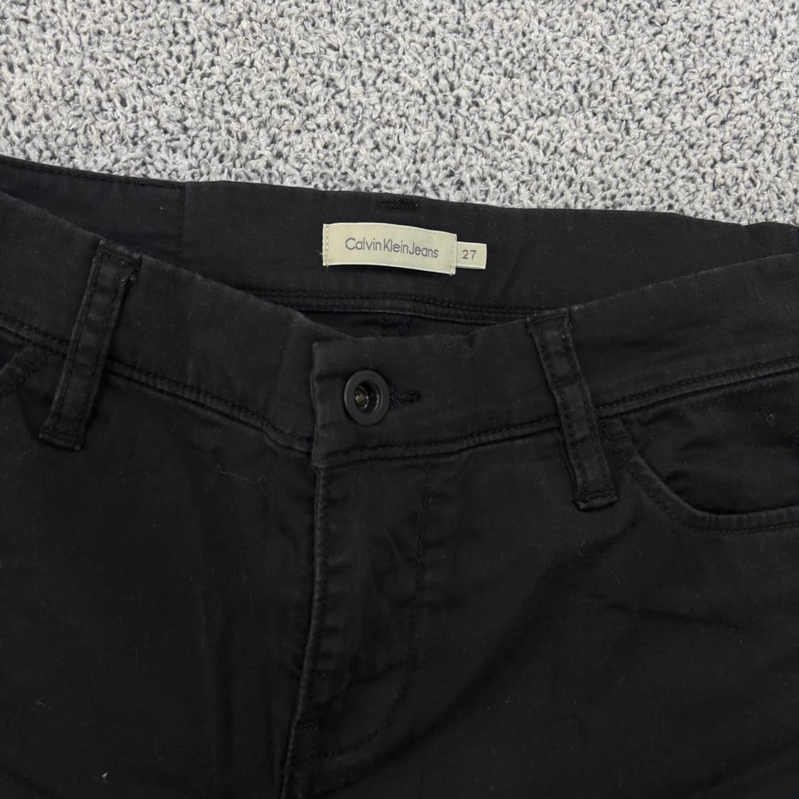 27 캘빈클라인 7부 면바지 0304J 상품이미지2