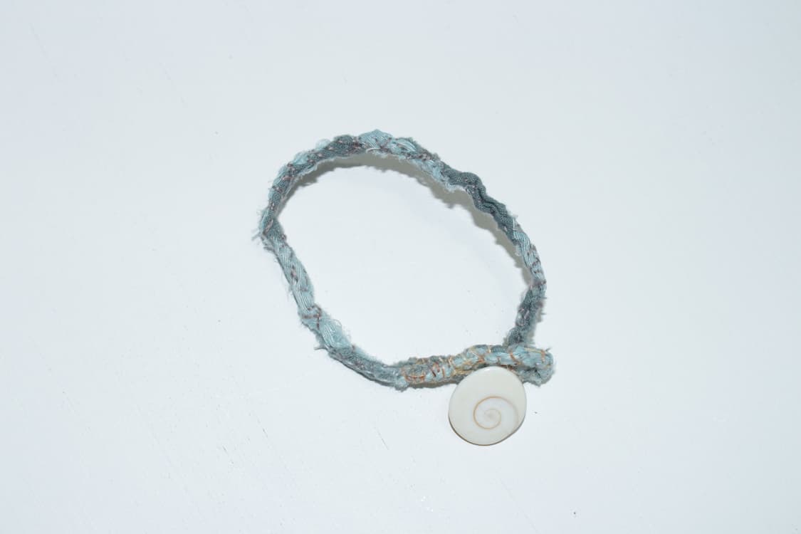 조개 명주 팔찌 상품이미지1