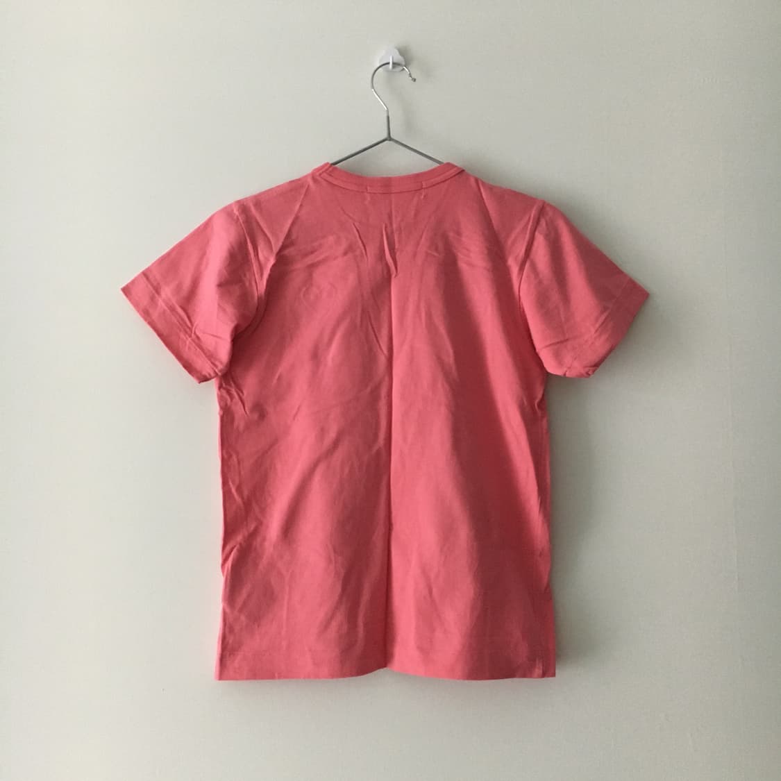 꼼데가르송 반팔티 핑크 상품이미지2