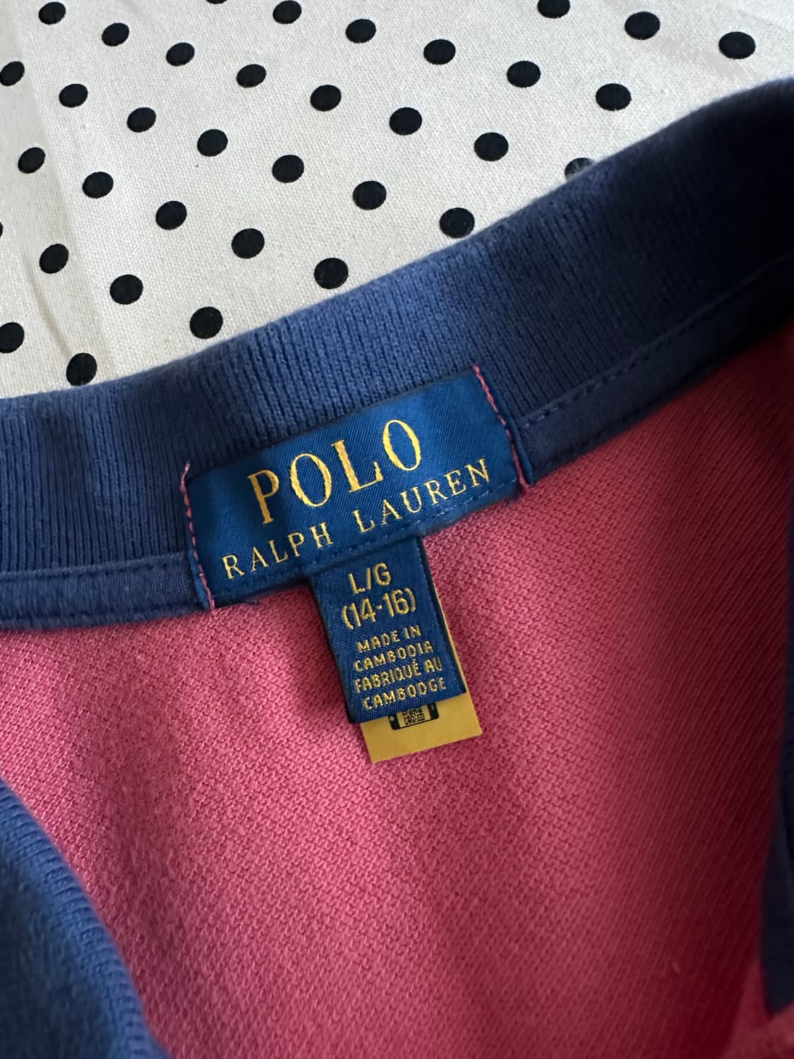 폴로 랄프로렌 빅포니 카라 럭비 반팔티 상품이미지3