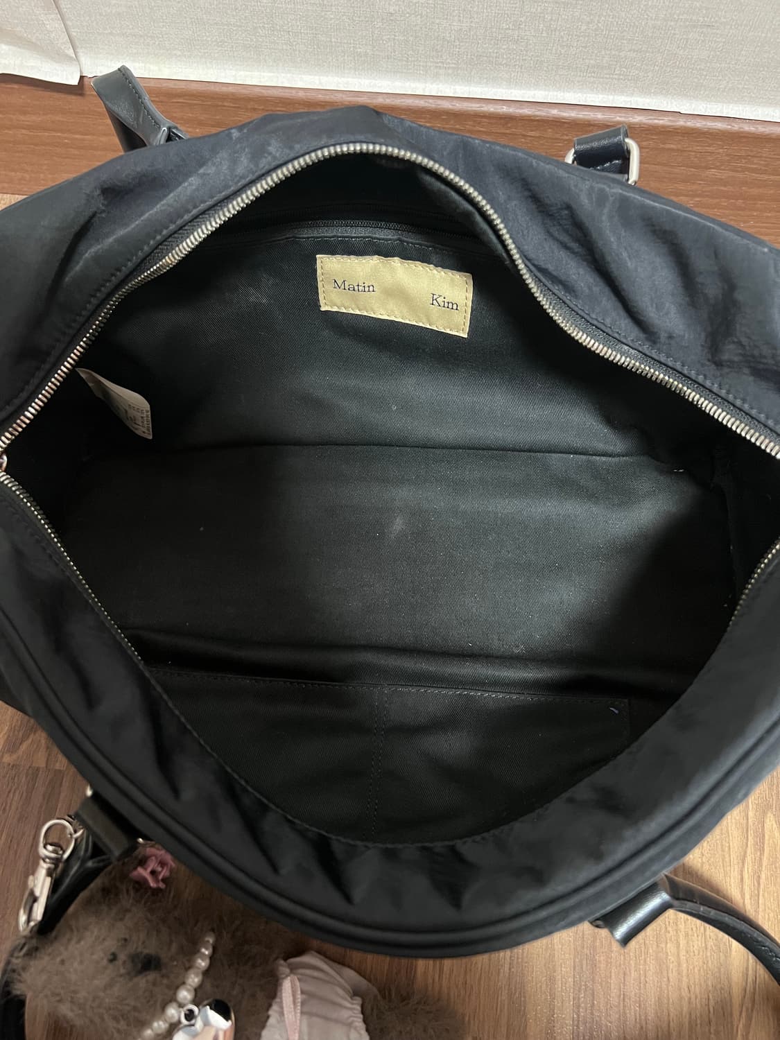 마땡킴 스포티 토트백 블랙 SPORTY TOTE BAG 상품이미지10