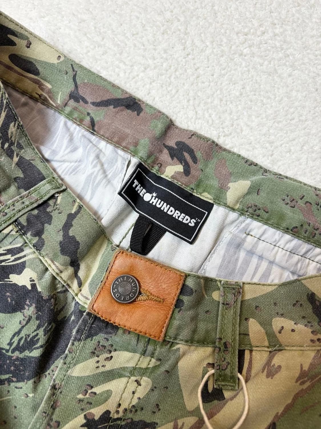 더 헌드레드 The Hundreds 스트레이트 카모 코튼팬츠 PN6603 상품이미지3