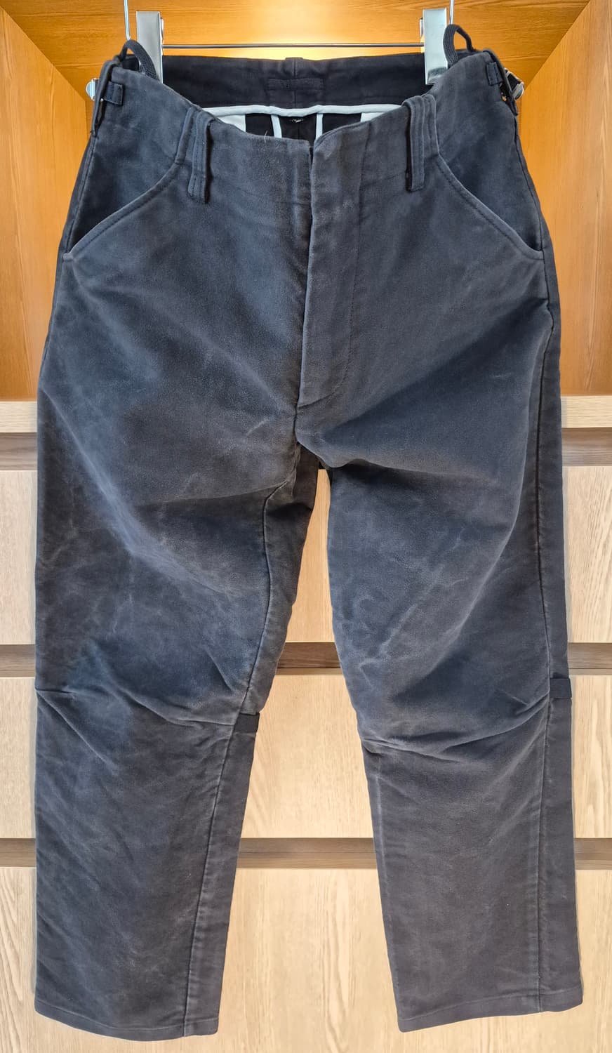 00s HELMUT LANG Bondage MoleskinTrousers 상품이미지1