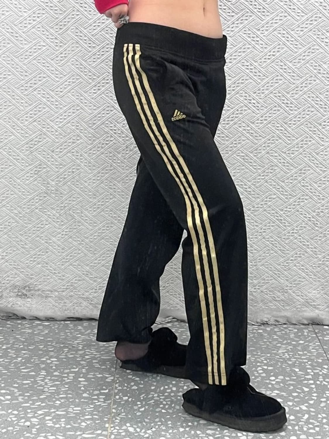 아디다스 올드스쿨 빈티지 검골 삼선 밴딩 트랙팬츠 95 C07393 상품이미지2