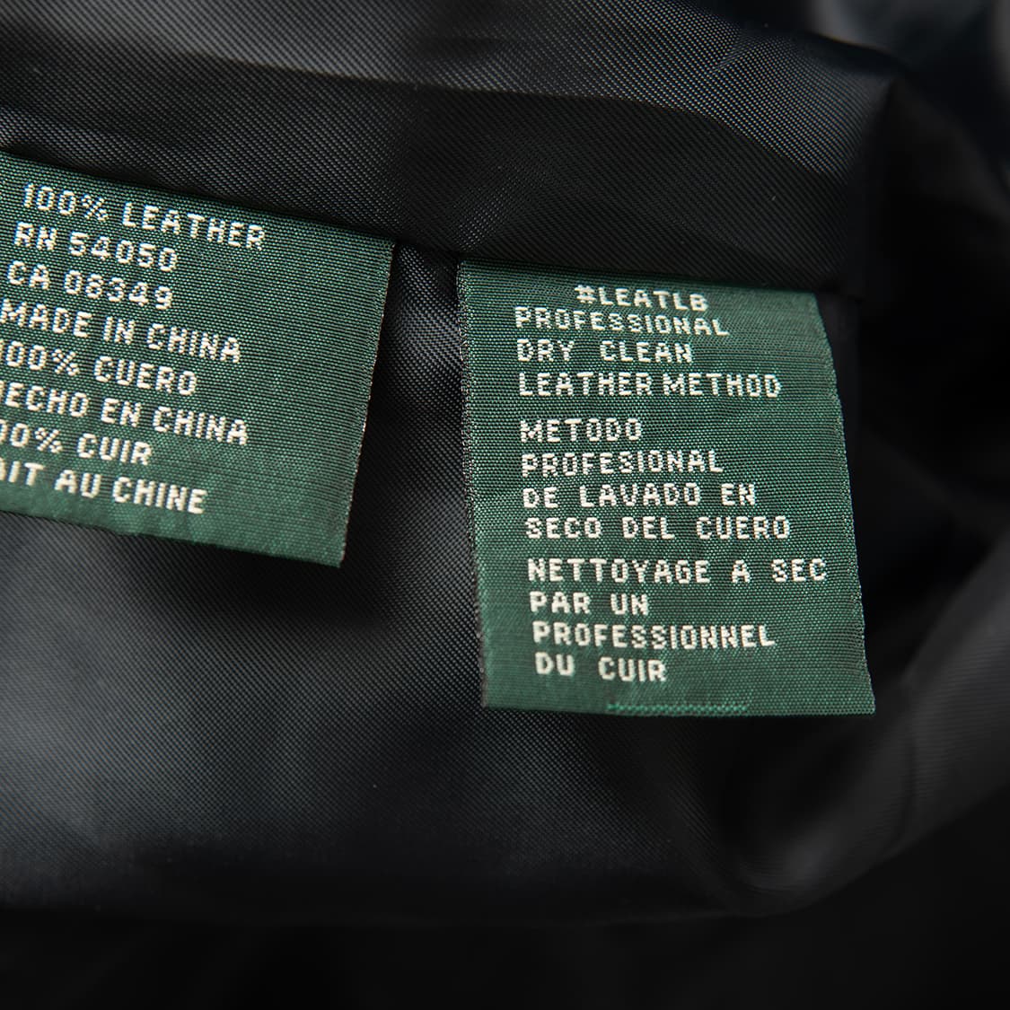 [100] 00s 로렌 랄프로렌 램스킨 레더 트러커 자켓 네이비  상품이미지9