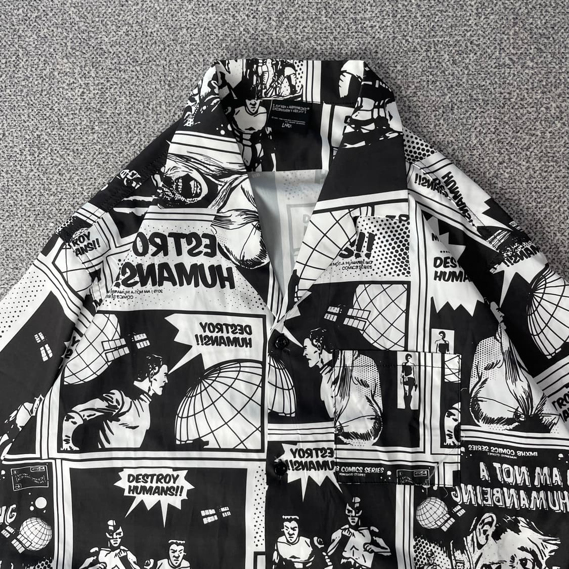 아임낫휴먼비잉 반팔 셔츠 상품이미지3