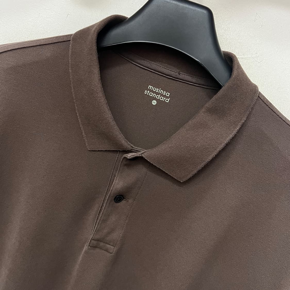 무신사 스탠다드 베이직 PK 카라 반팔티 2XL 상품이미지3
