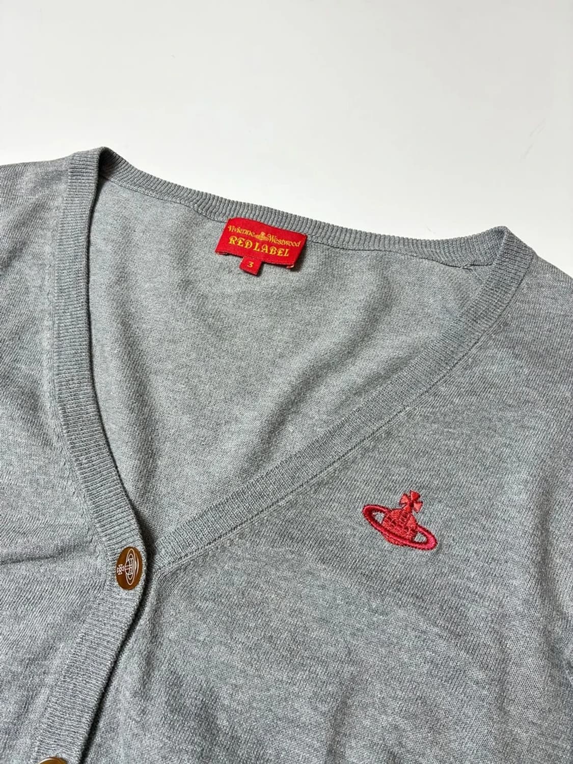 비비안웨스트우드 00's 재팬 크롭 니트 가디건 PN8653 상품이미지3