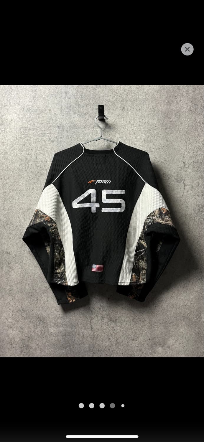 블랙 롱슬리브 탑 (하키져지) 해외직구 상품 상품이미지6