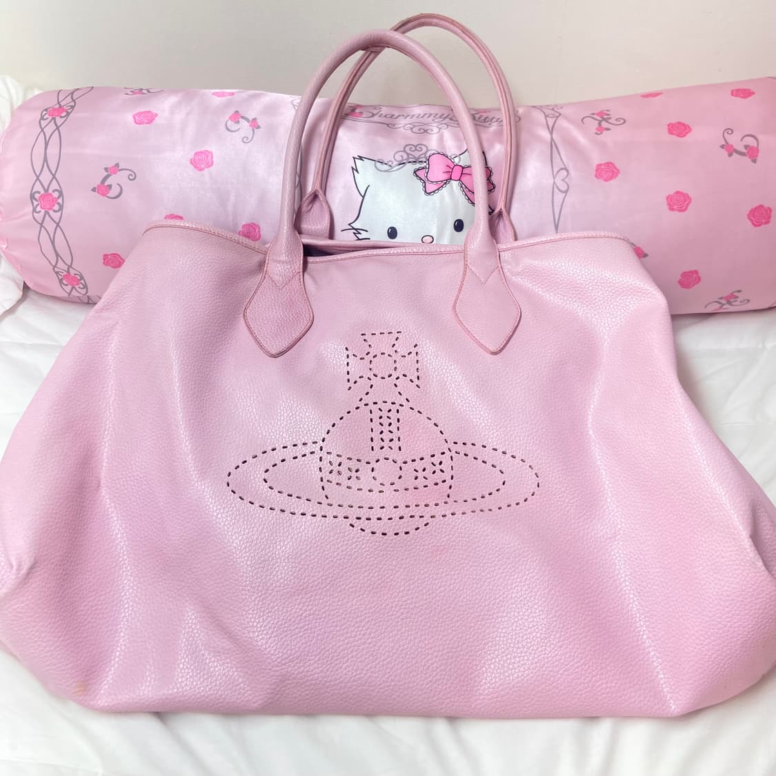 비비안웨스트우드 핑크 보부상백 빈티지백 오네갸루  상품이미지1