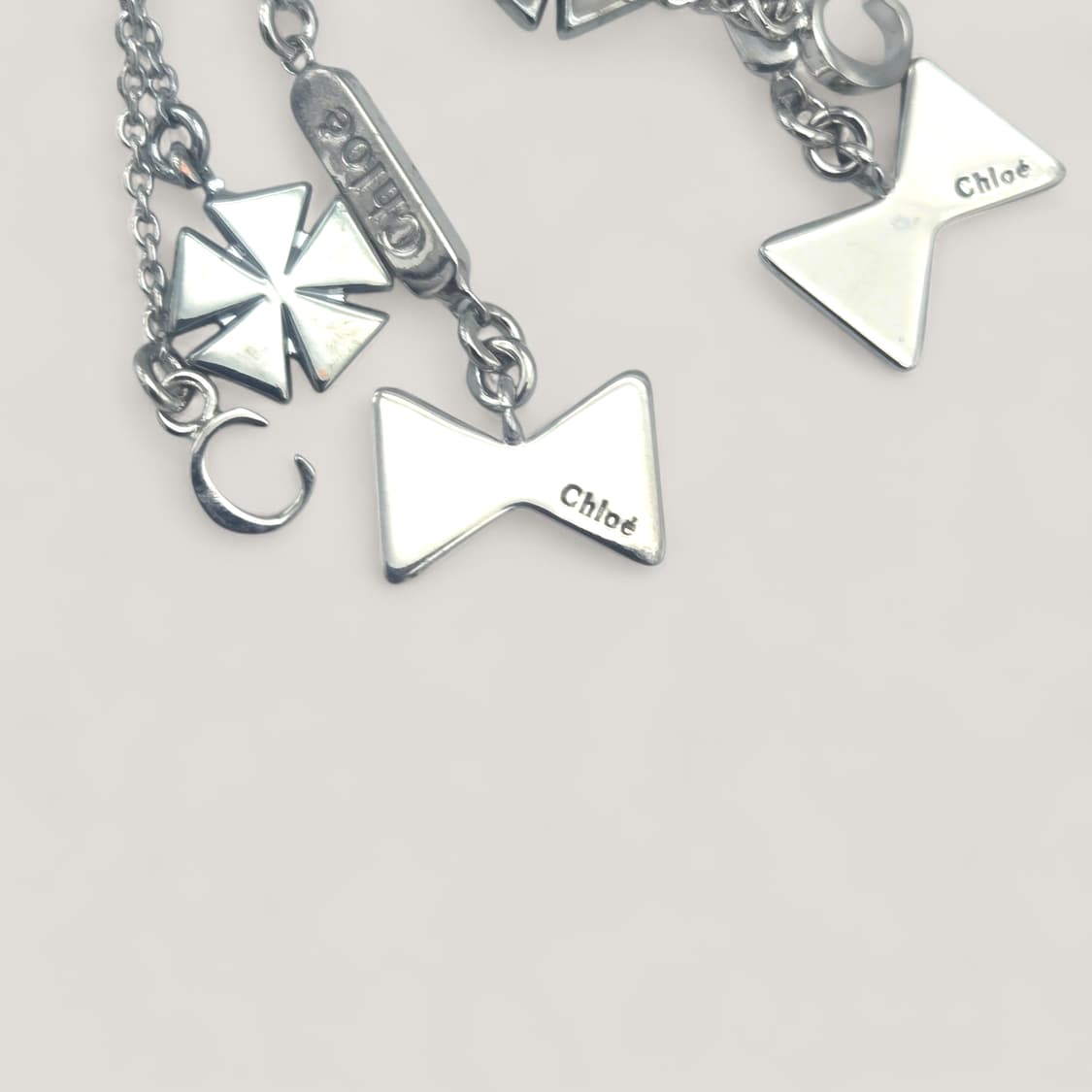 끌로에 리본 플라워 드롭 귀걸이 상품이미지5