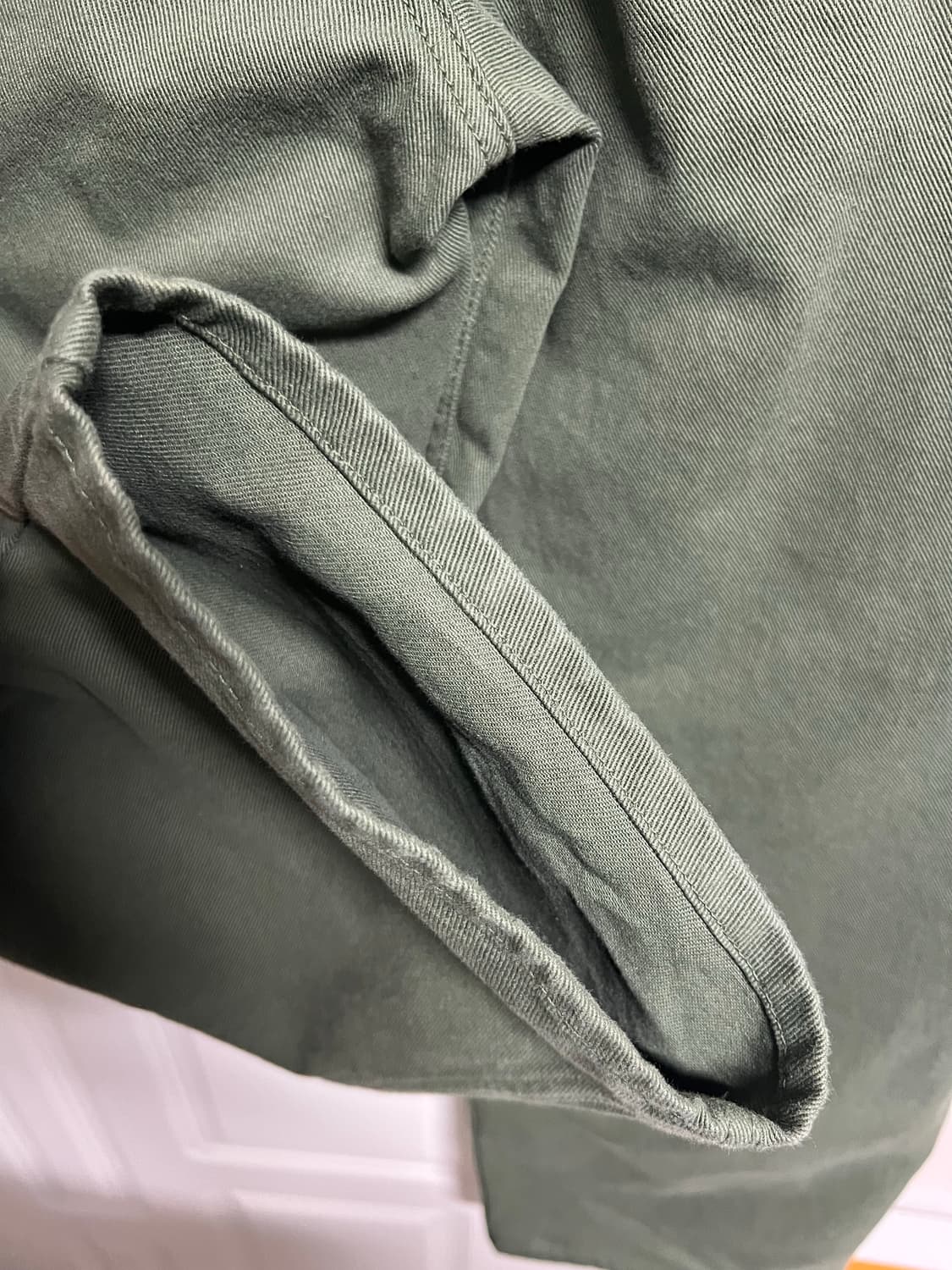 (S) 리지 llege 클래식 스케이터 데님 그린 상품이미지3