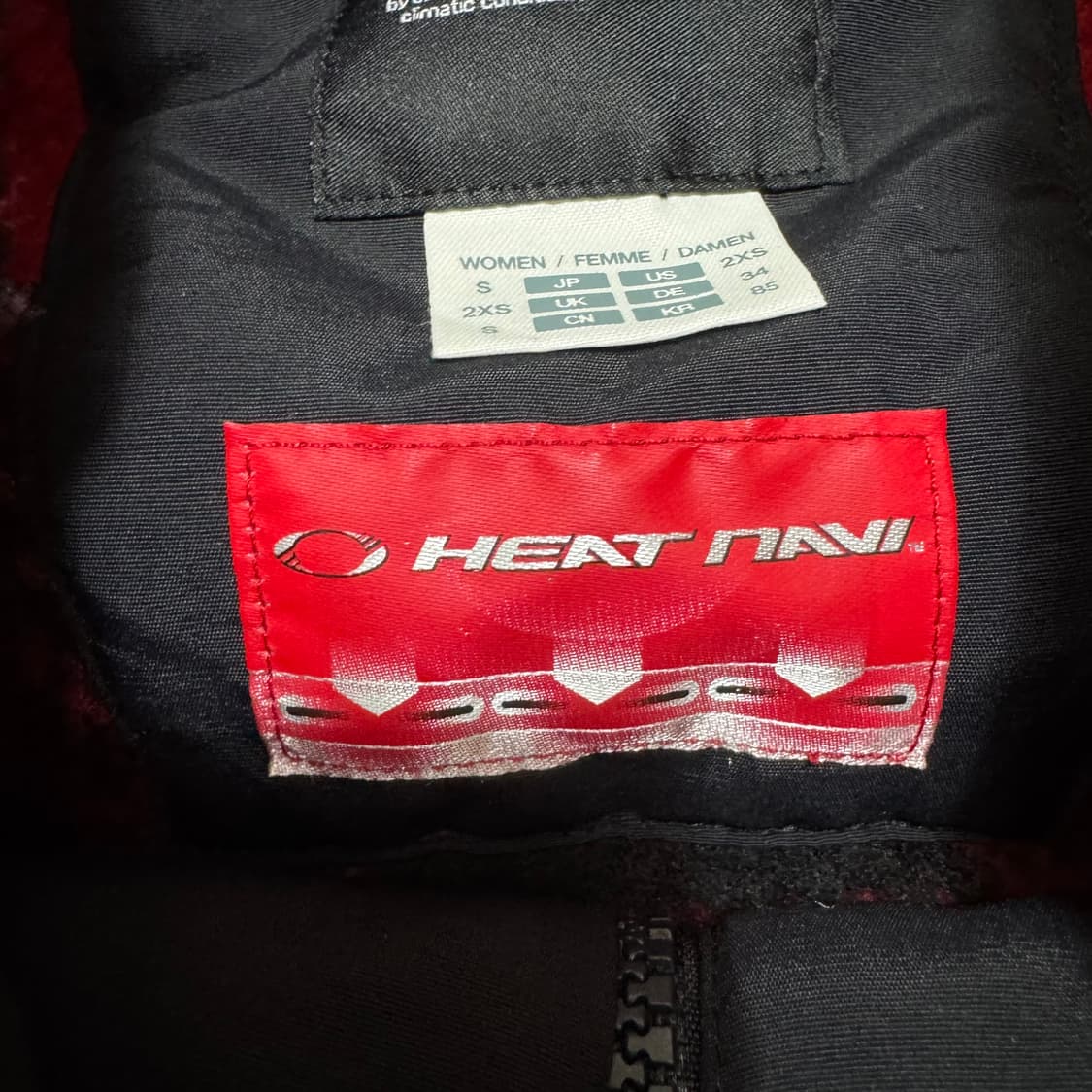 데상트 캐나다스케이팅 이너플리스 야상 롱패딩 상품이미지9