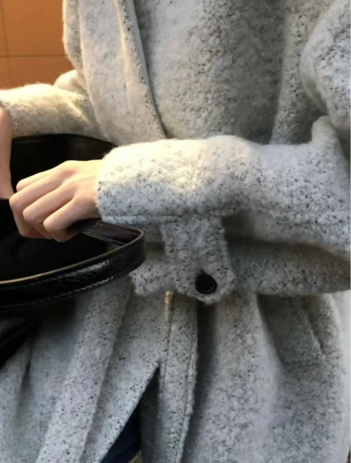 런던플랏 브루클린 울알파카 부클 하프코트 상품이미지2