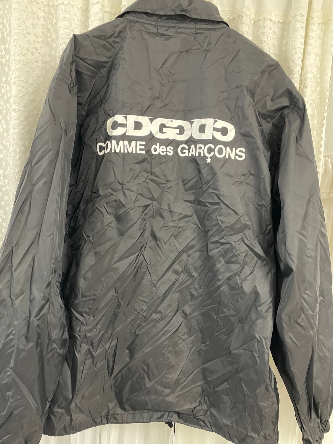 [XL] CDG꼼데 코치자켓5 블랙(새상품) 상품이미지6