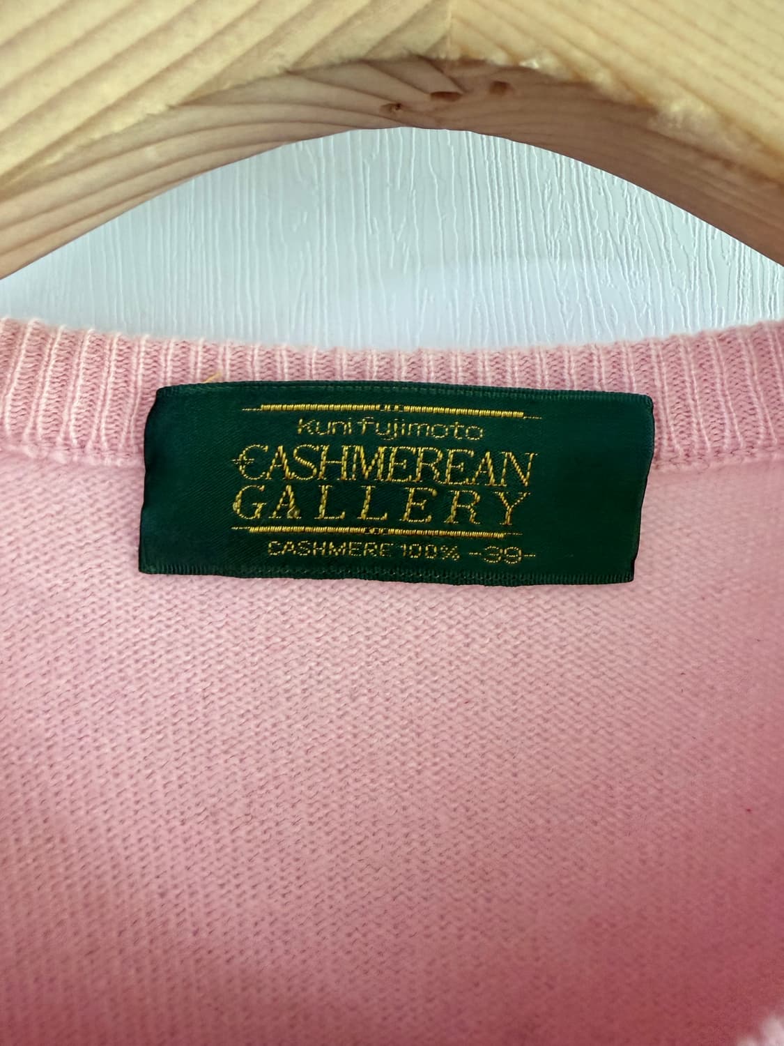 캐시미어100 가디건 반팔니트 세트 상품이미지8