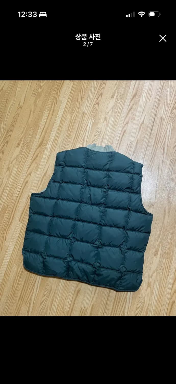 에디바우어 90S  캐니디언  구스다운 양면베스트 상품이미지2