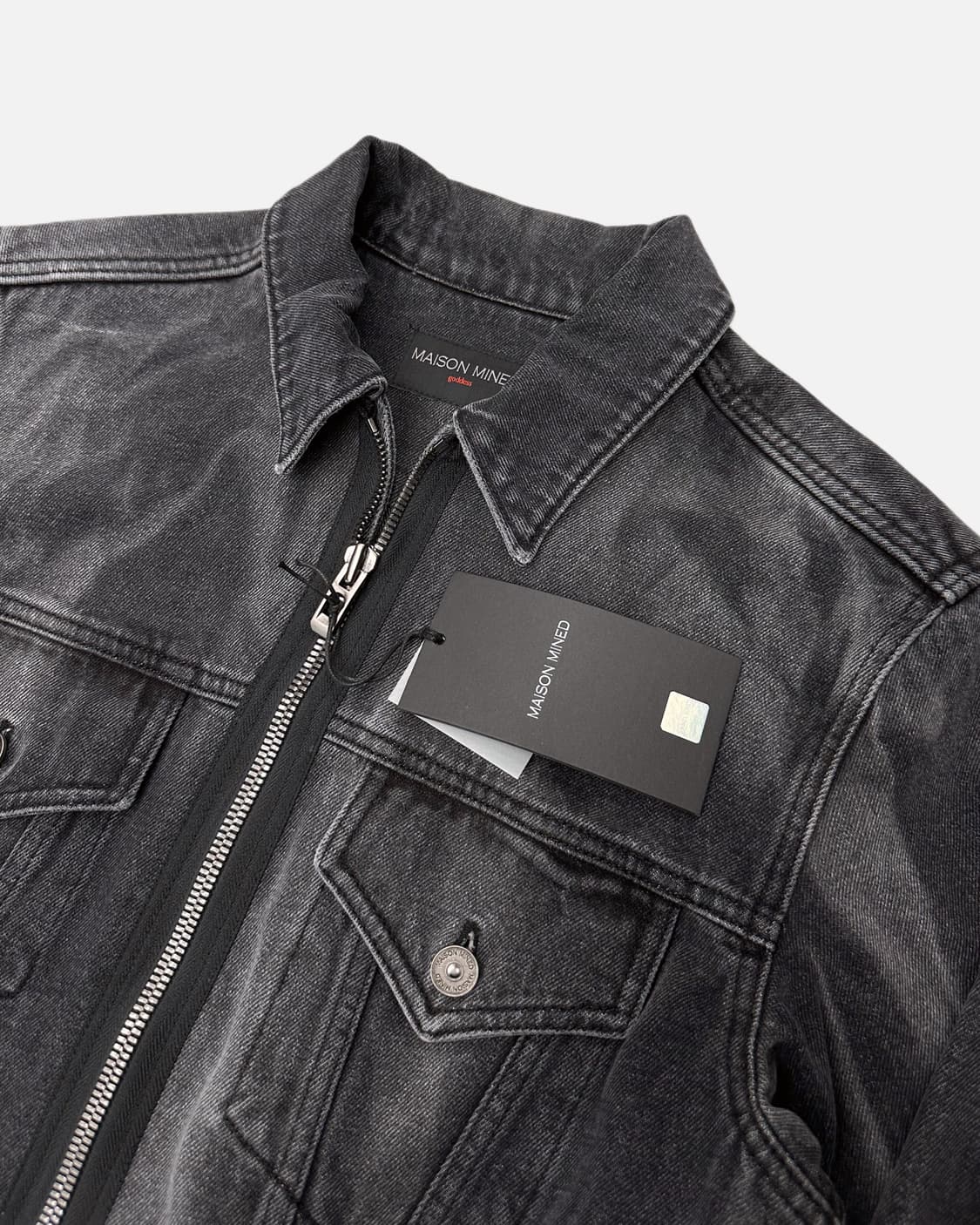 dark smoke denim jacket 상품이미지2