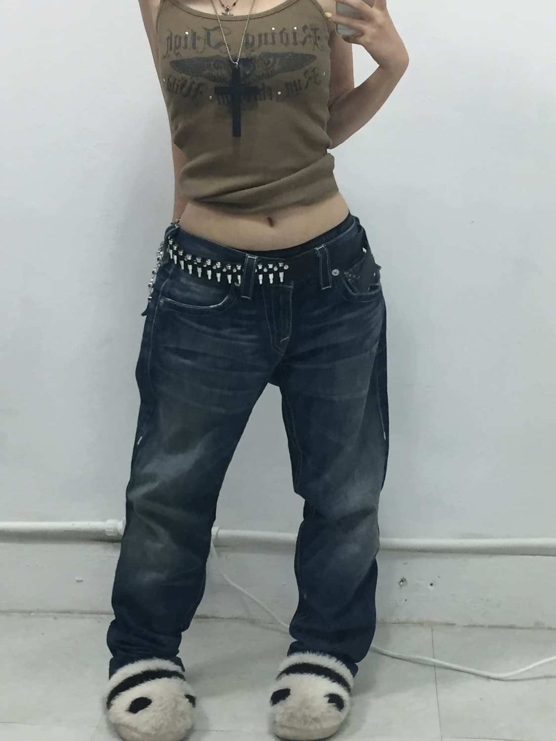 [TRUE RELIGION] 트루릴리전 스컬 스티치 데님진 상품이미지2