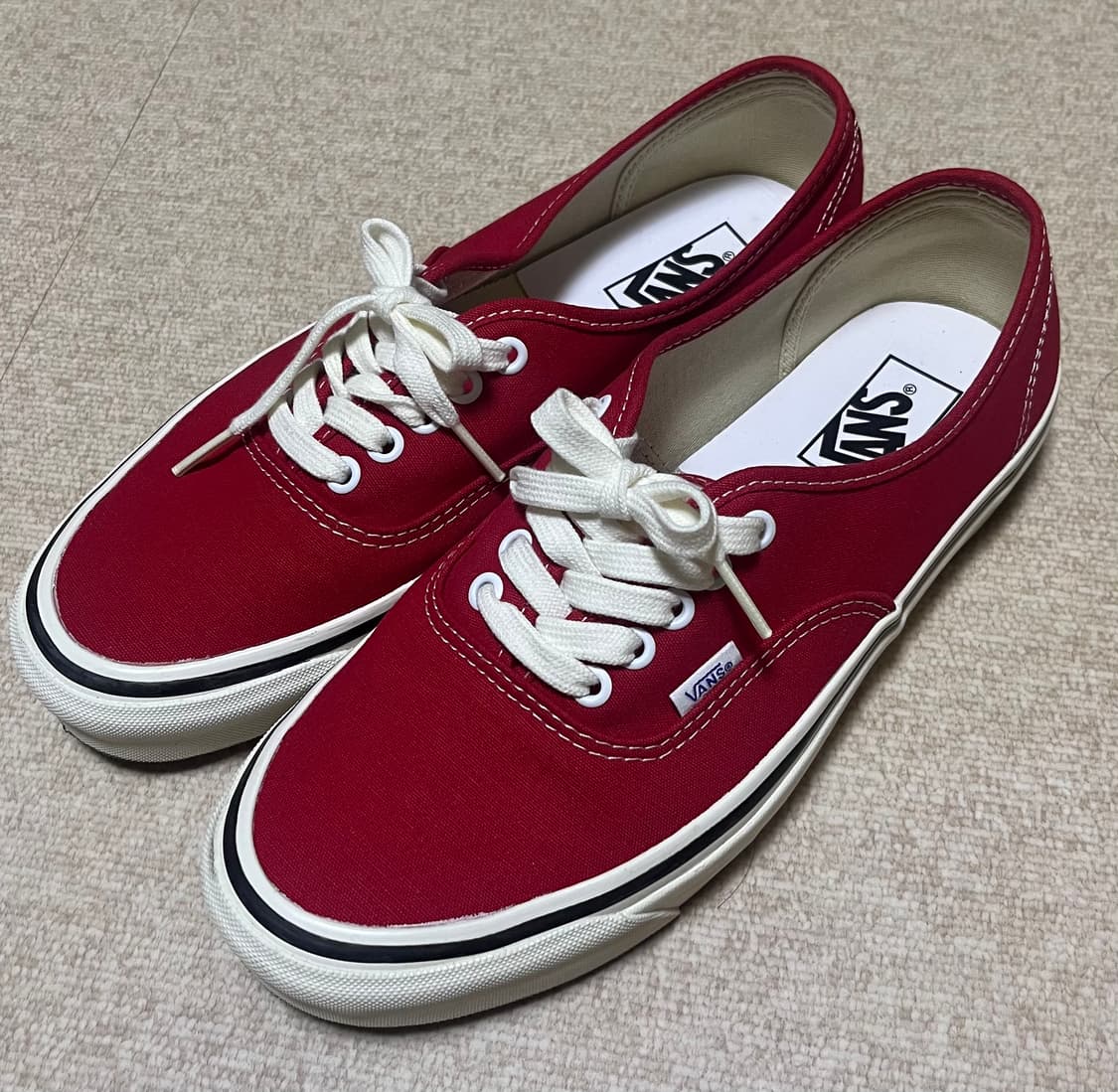 [275] 반스 애너하임 팩토리 44 DX 레이싱 레드 상품이미지1