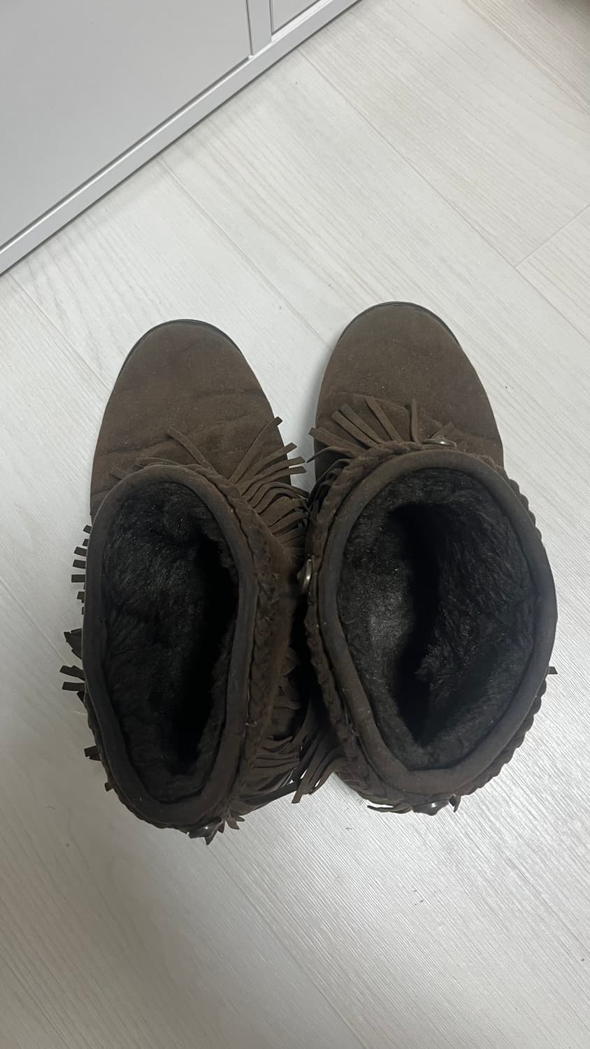 빈티지 프린지 미네통카깔 어그부츠 240? 상품이미지2