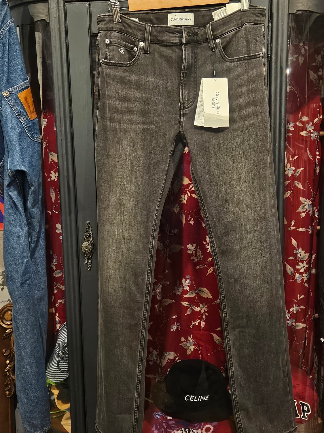 Calvin Klein Jeans 슬림 데님 팬츠 상품이미지1