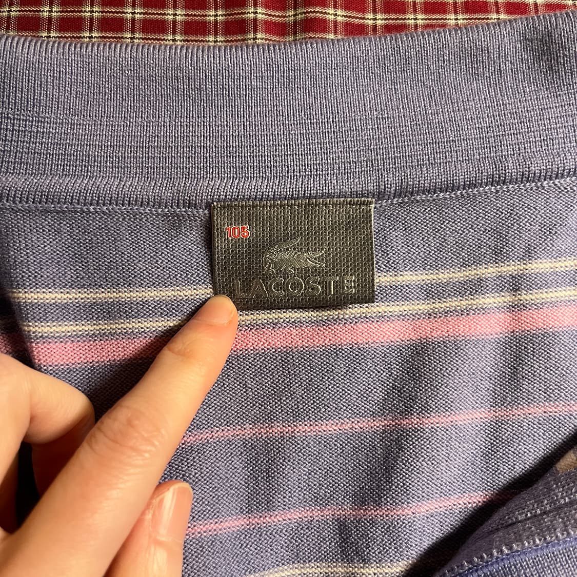 라코스테 반집업 카라넥 니트 상품이미지8