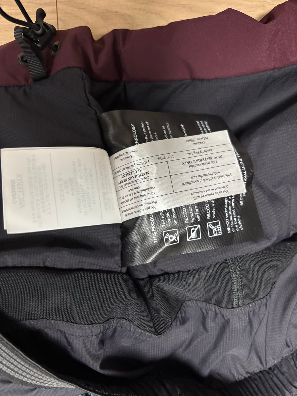 아크테릭스 러쉬자켓 (XL) 상품이미지8