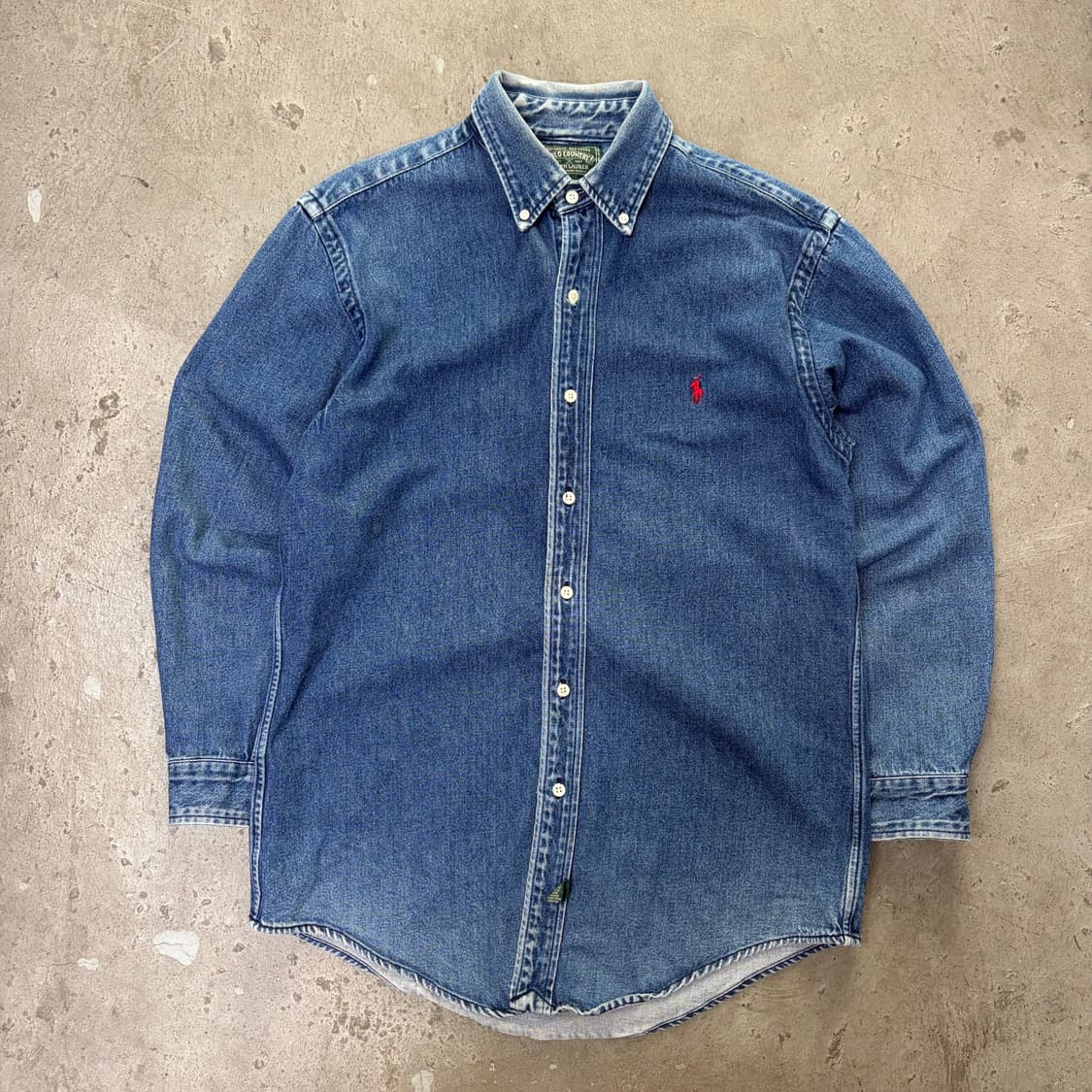 폴로 청 데님 셔츠[2230] 상품이미지1