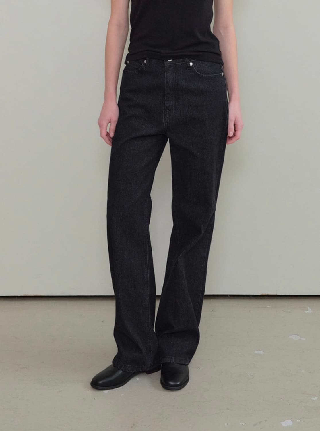 이브세이지 데님 Corduroy straight denim 상품이미지2