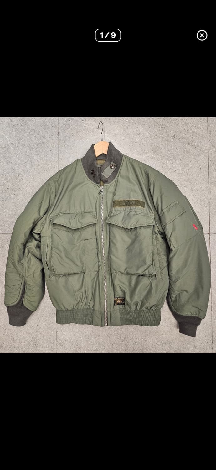 wtaps 항공점퍼 상품이미지1