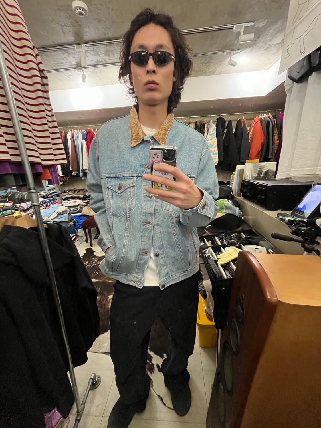 90s USA ARIZONA DENIM JACKET 상품이미지2