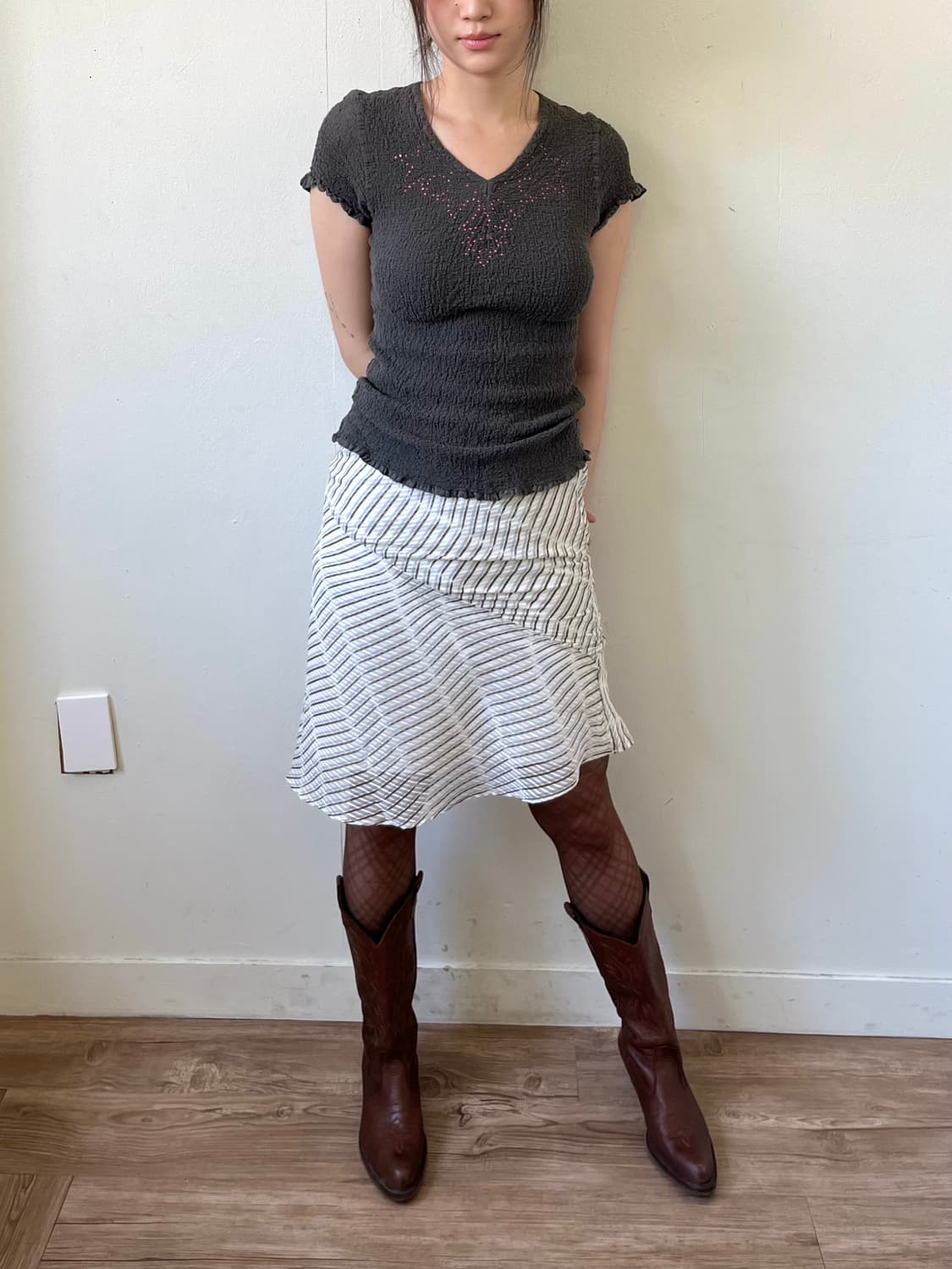 MICHEL KLEIN 미디스커트 상품이미지4