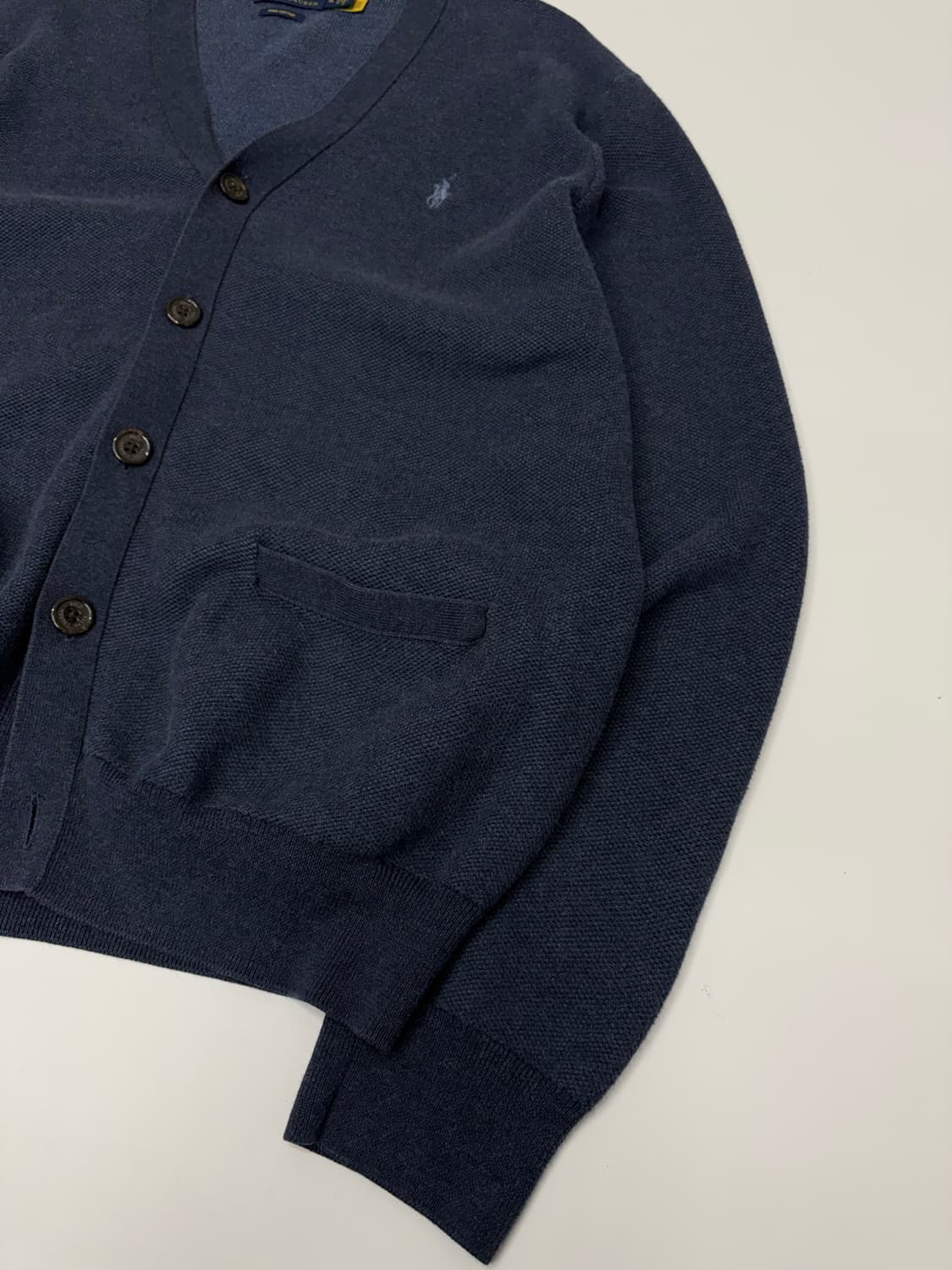 폴로 코튼 가디건 상품이미지3