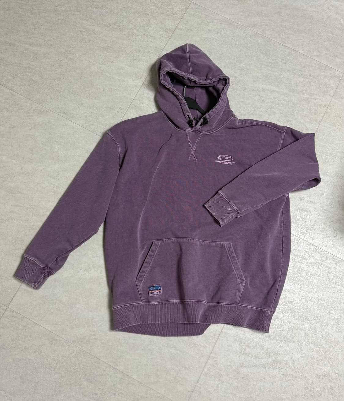 오션퍼시픽 퍼플 후드티 상품이미지2