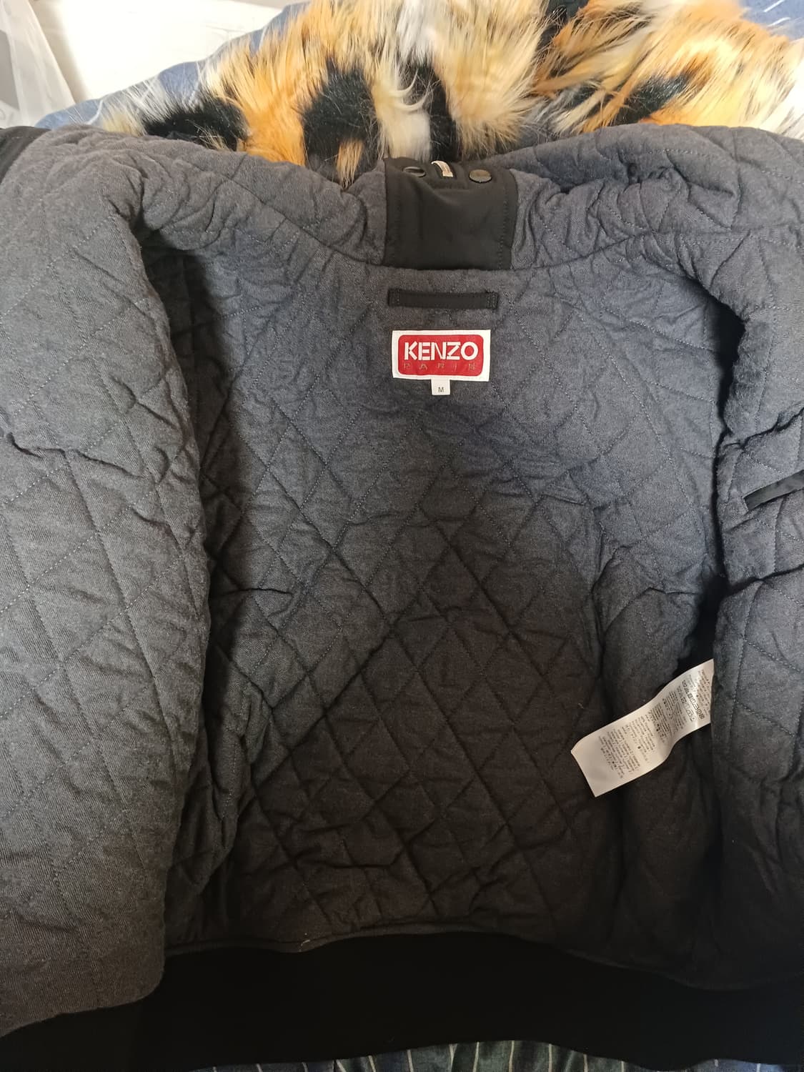 [M] 겐조 니고 봄버 패딩 블랙 런웨이착 상품이미지2