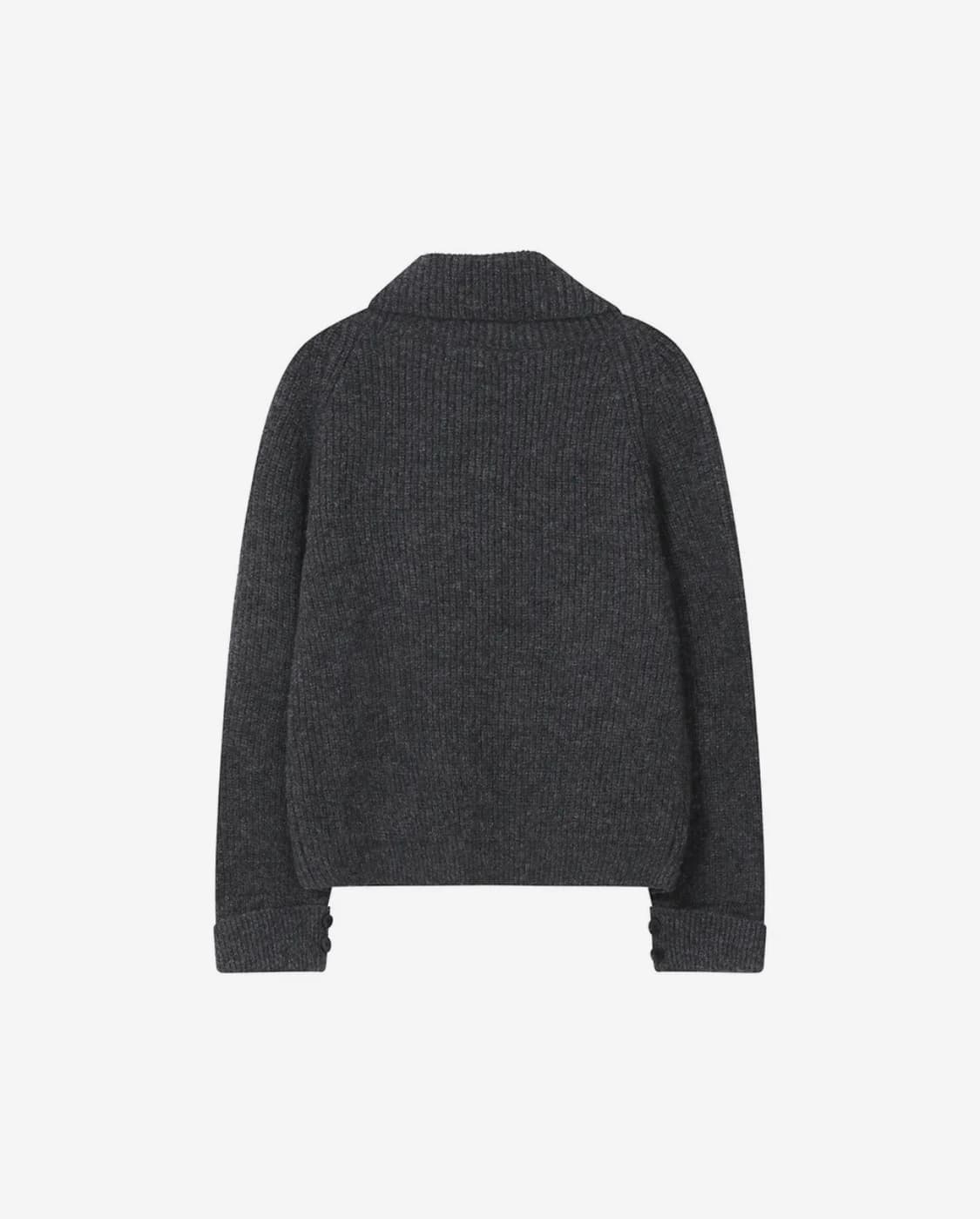 Double button bold knit CHARCOAL 상품이미지3