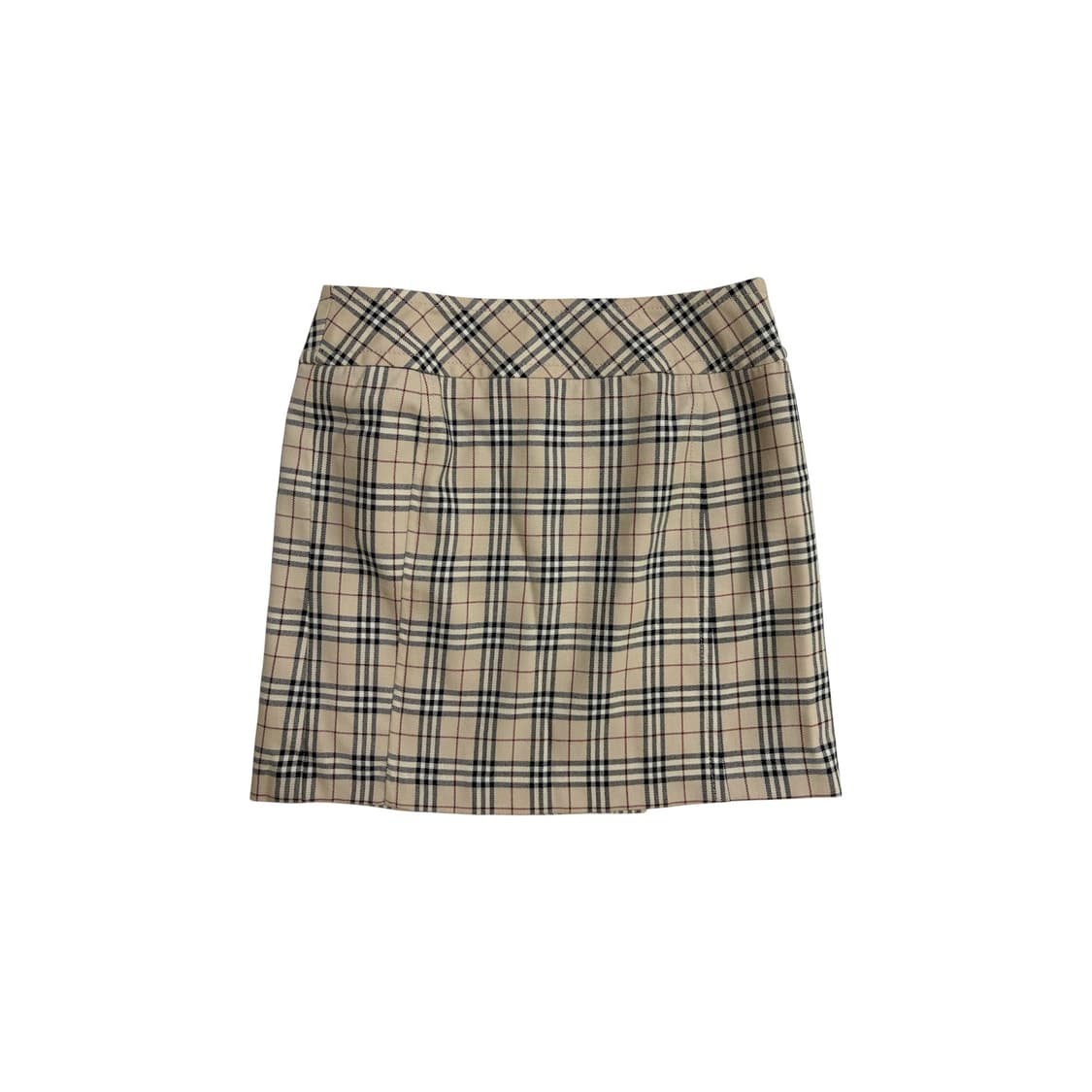 버버리 블루라벨 스트랩 미니 스커트 치마 36 상품이미지2