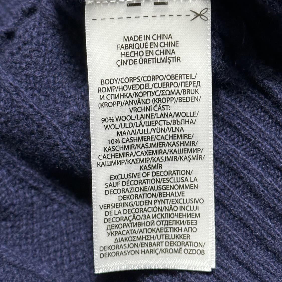 L 폴로랄프로렌 꽈베기 캐시미어 니트 상품이미지4