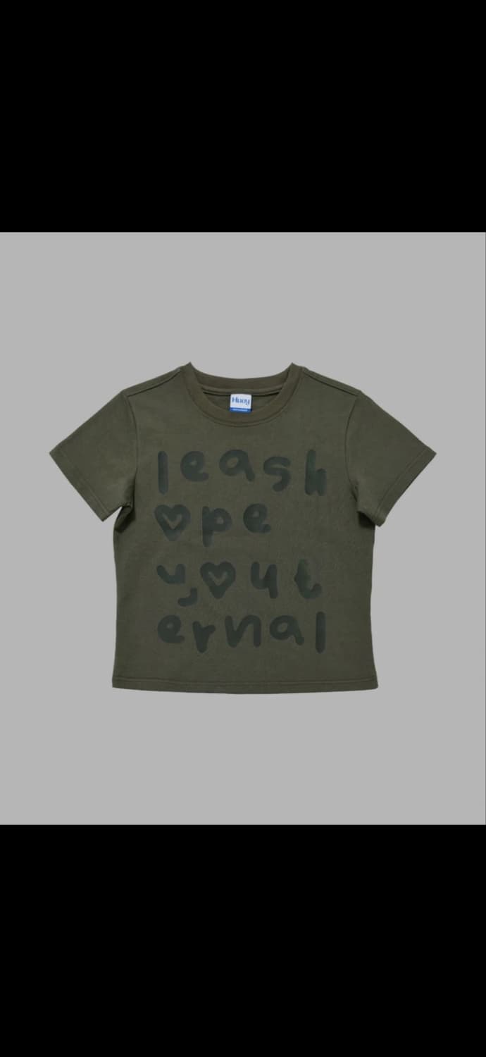 휴이 카키 반팔티 상품이미지1