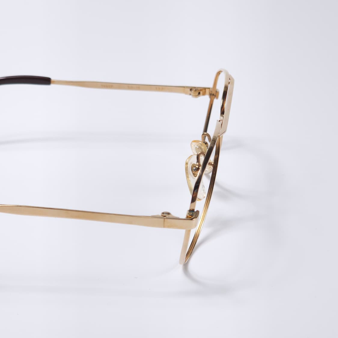 14K 도금 90년도 데드스탁 투브릿지 안경 상품이미지6