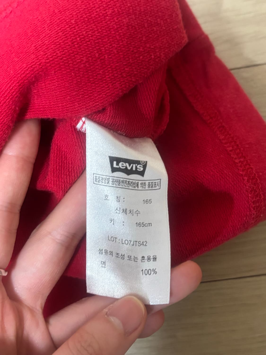 리바이스 긴팔 티 상품이미지4