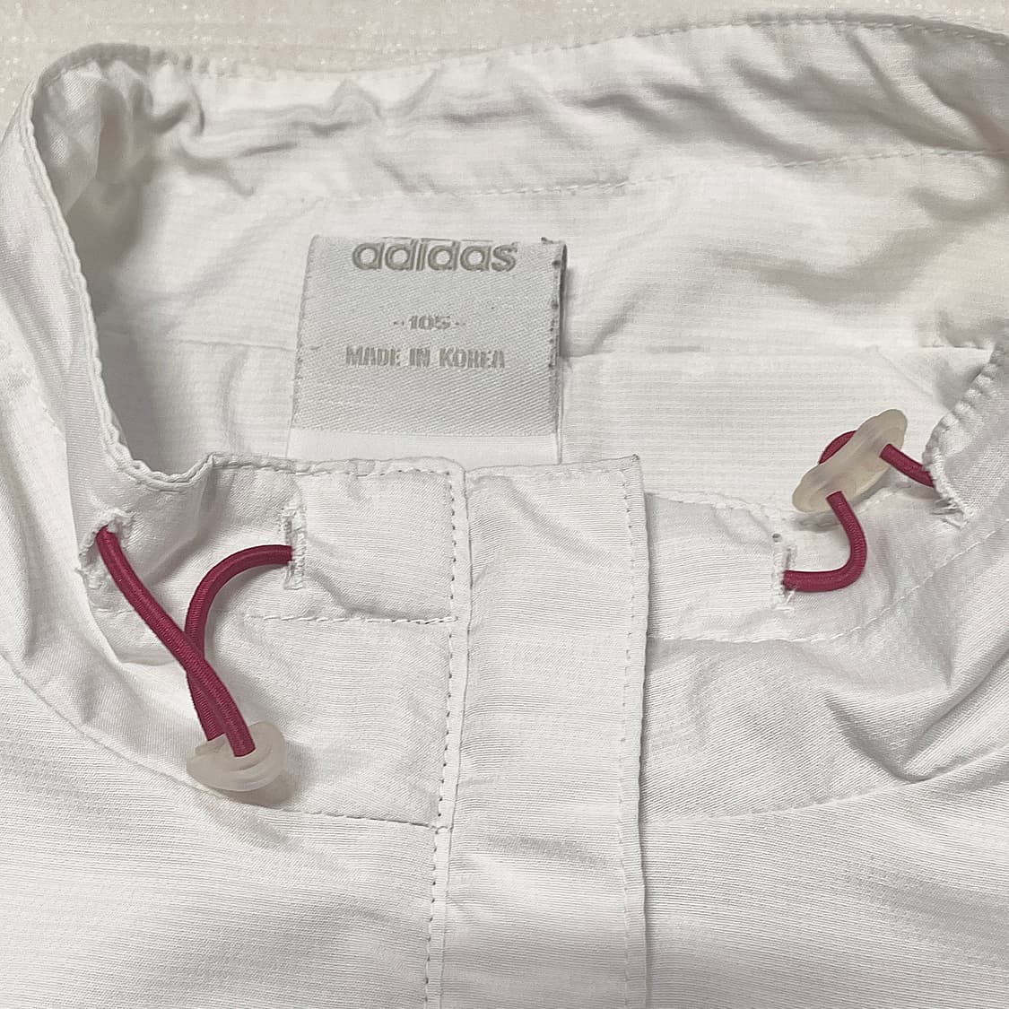 희귀❤️‍🔥아디다스 흰빨 아방핏 바람막이 상품이미지3