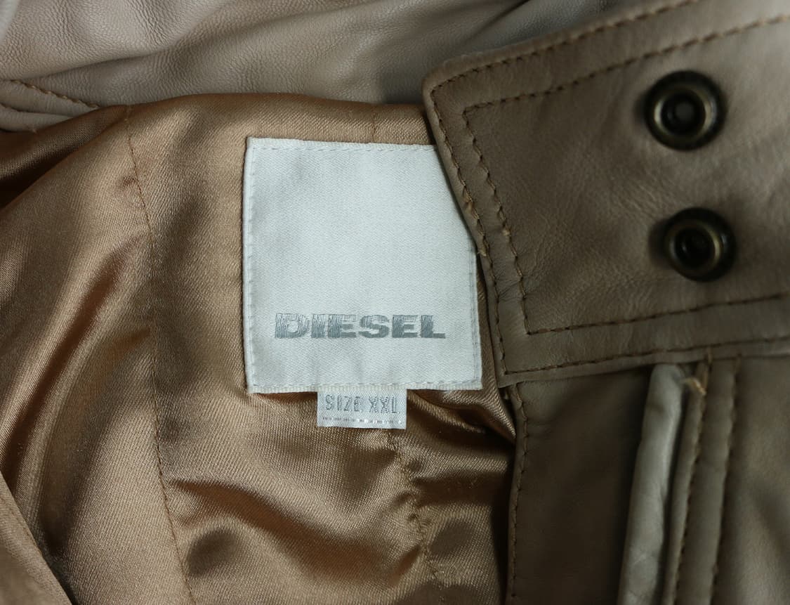 디젤 베이지 유틸리티 레더 자켓 상품이미지8