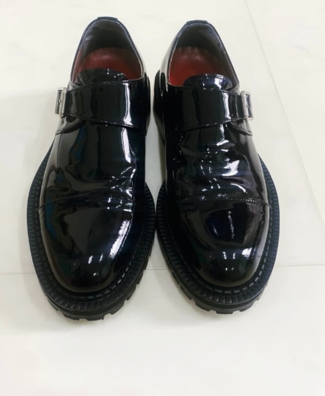 피렌체옴므 원몽크 유광 더비슈즈 (260) 상품이미지1