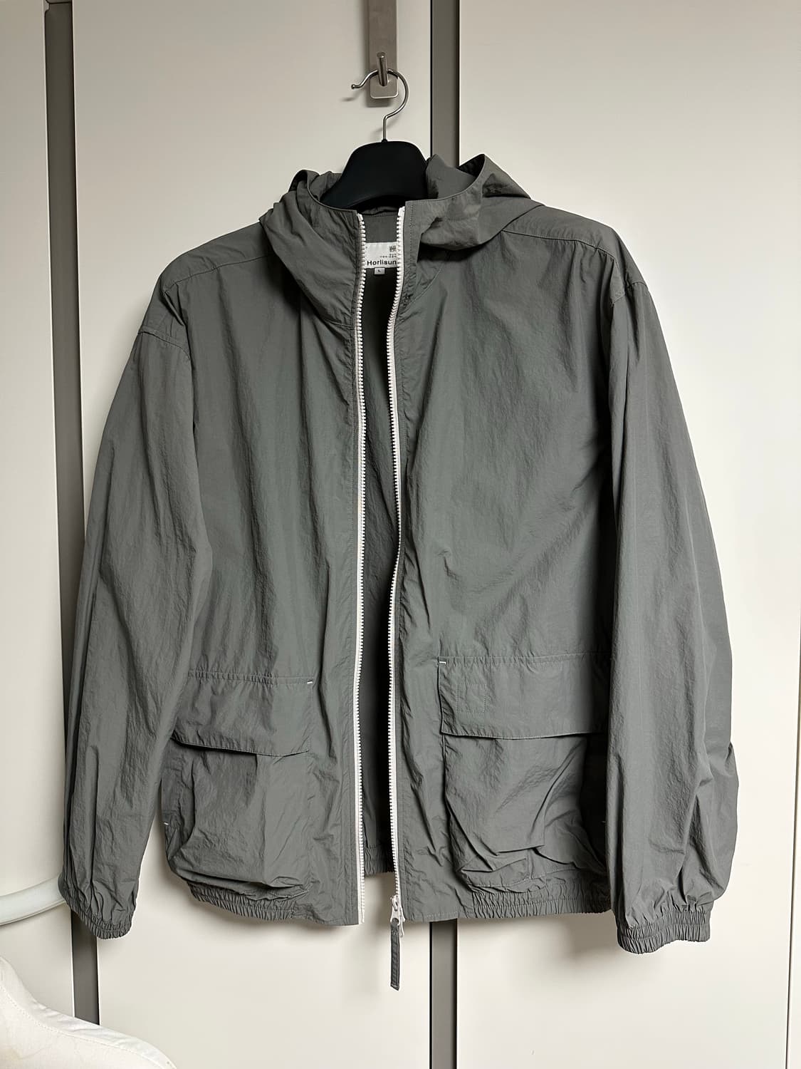 홀리선 나일론 브리즈 자켓 (다크그레이) L 상품이미지1